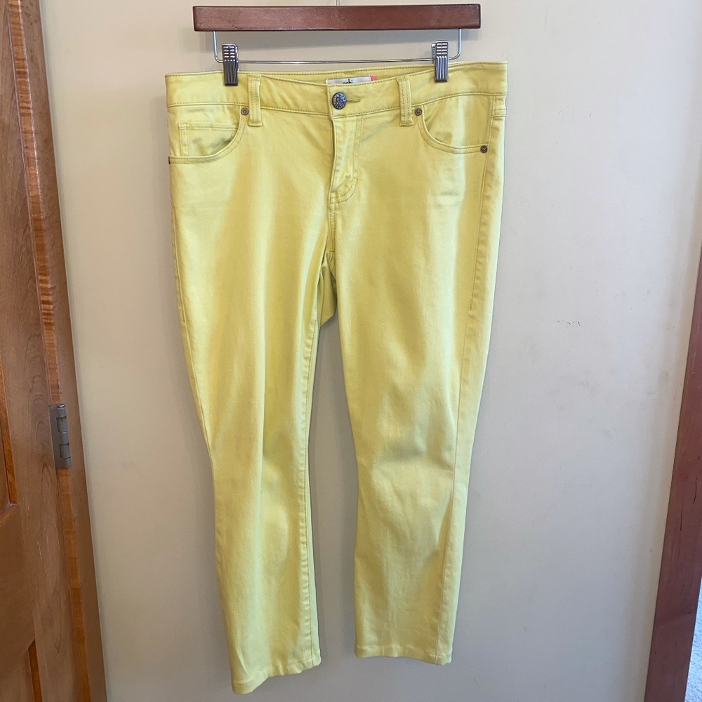 Cabi yellow jeans